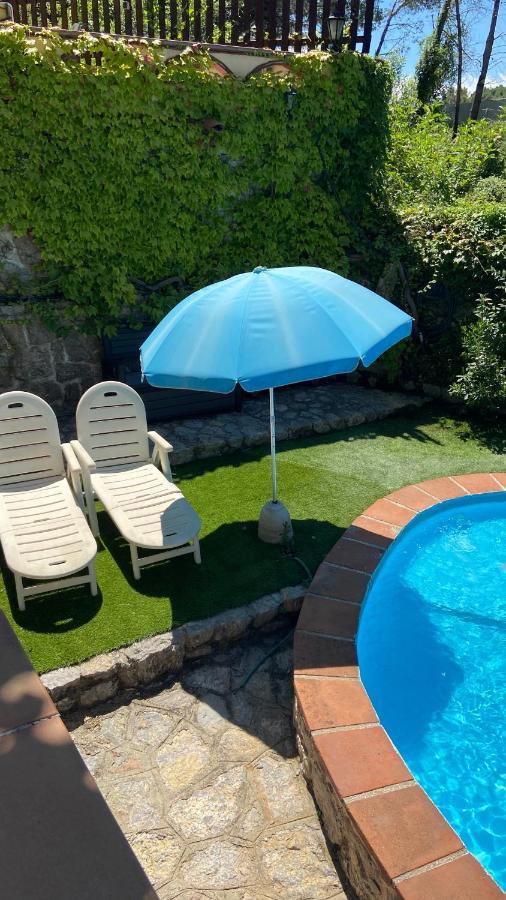 Apartment Vacarisses Torreblanca Estación, Piscina Privada Exterior foto