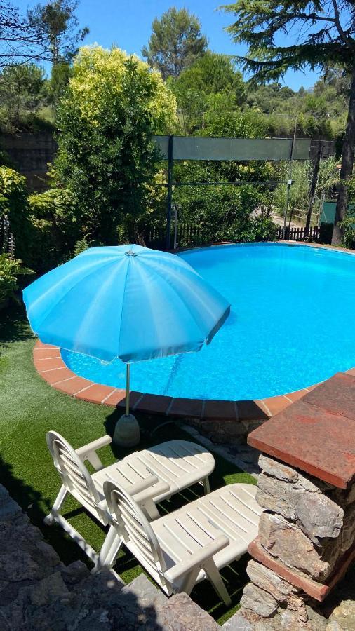 Apartment Vacarisses Torreblanca Estación, Piscina Privada Exterior foto