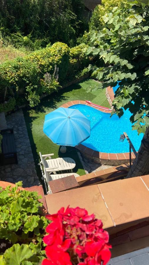 Apartment Vacarisses Torreblanca Estación, Piscina Privada Exterior foto